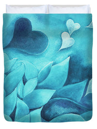 Blue Heart - Duvet Cover