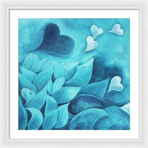 Blue Heart - Art Print