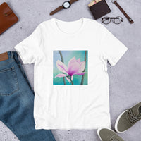 Pink Magnolia Short-Sleeve Unisex T-Shirt