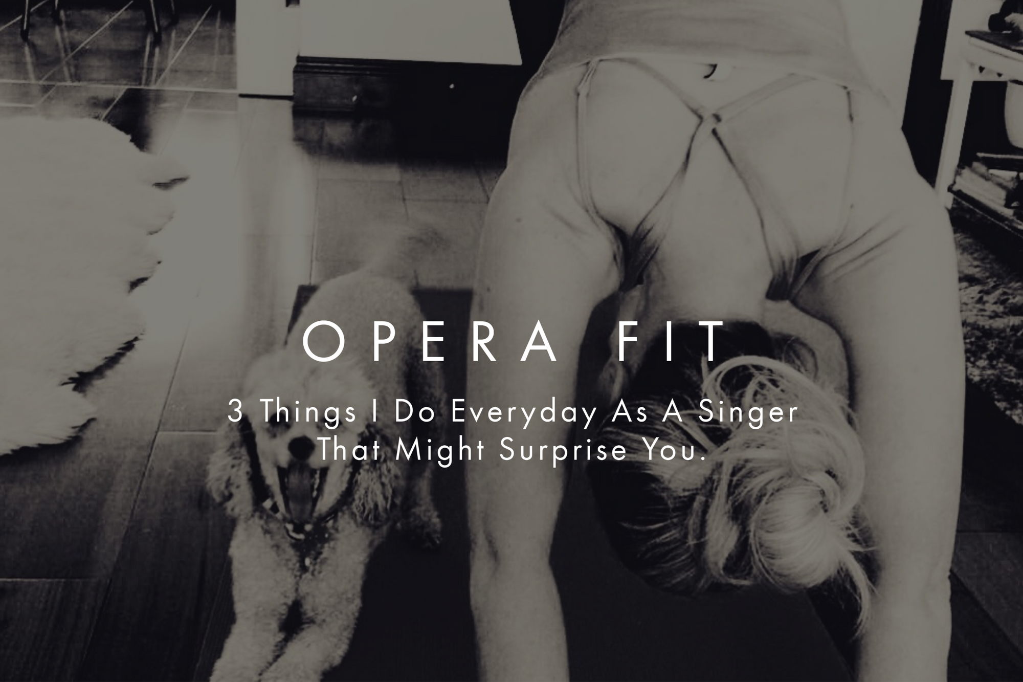 3 things I do everyday as a singer
