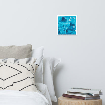 Blue Heart - Art Print