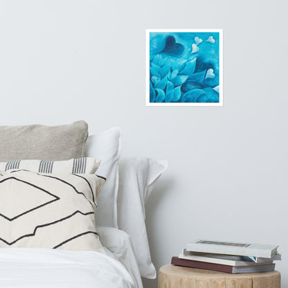 Blue Heart - Art Print
