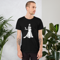 Lost In Love 'White Kiss' - Vintage Style Unisex T-shirt